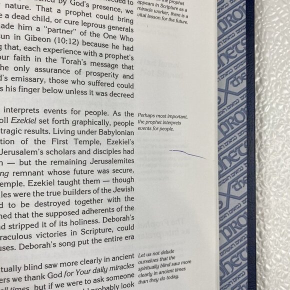 The Rubin Edition of the Prophets: Joshua and Judges Hebrew & English 6th Ed - Picture 7 of 7